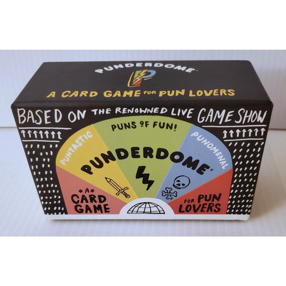 PUNDERDOME A CARD GAME FOR PUN LOVERS CLARKSON POTTER FIRST EDITION